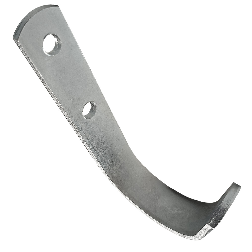 HAK UNIWERSALNY ZAGIĘTY STALOWY UCHWYT GARAŻOWY NA DROBIAZGI 110x60 HMU110 DOMAX