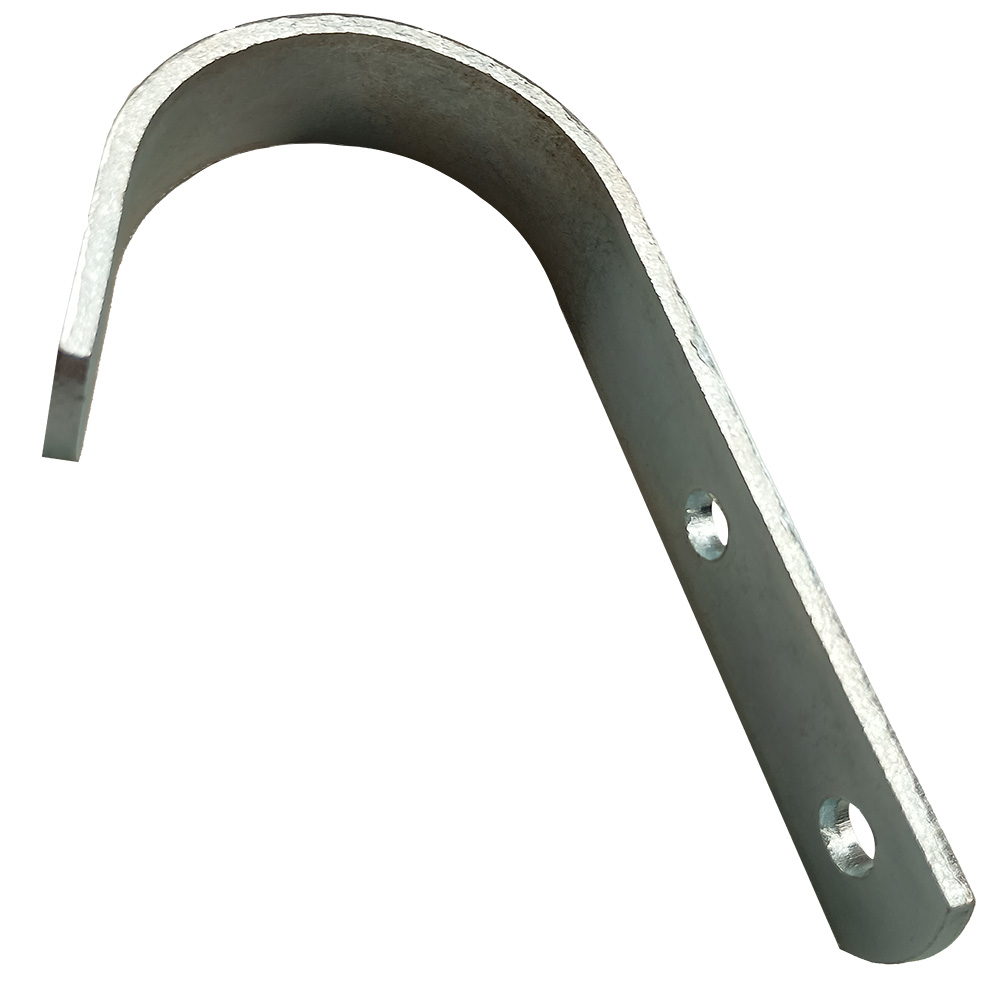 HAK UNIWERSALNY ZAGIĘTY STALOWY UCHWYT GARAŻOWY NA DROBIAZGI 110x60 HMU110 DOMAX