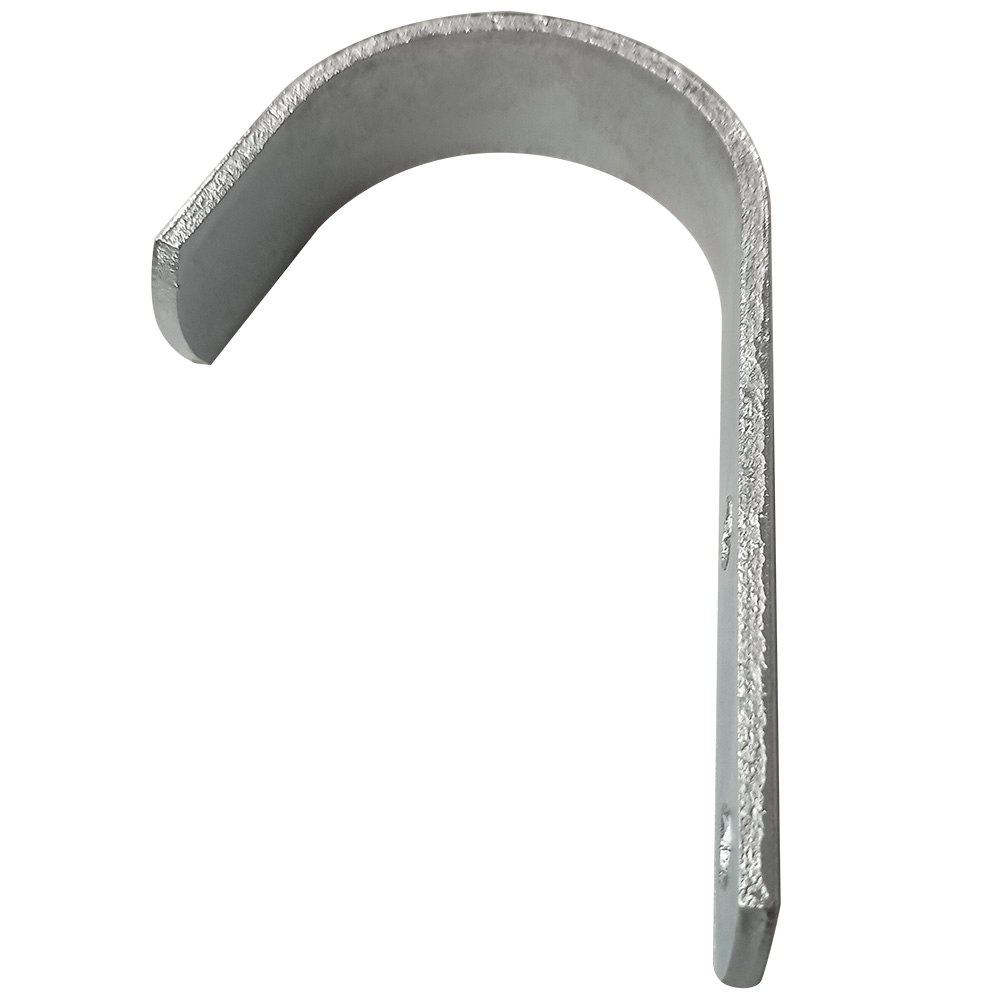 HAK UNIWERSALNY ZAGIĘTY STALOWY UCHWYT GARAŻOWY NA DROBIAZGI 110x60 HMU110 DOMAX