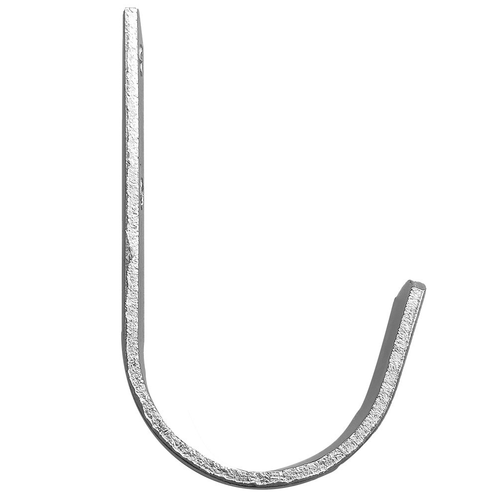 HAK UNIWERSALNY ZAGIĘTY STALOWY UCHWYT GARAŻOWY NA DROBIAZGI 110x60 HMU110 DOMAX