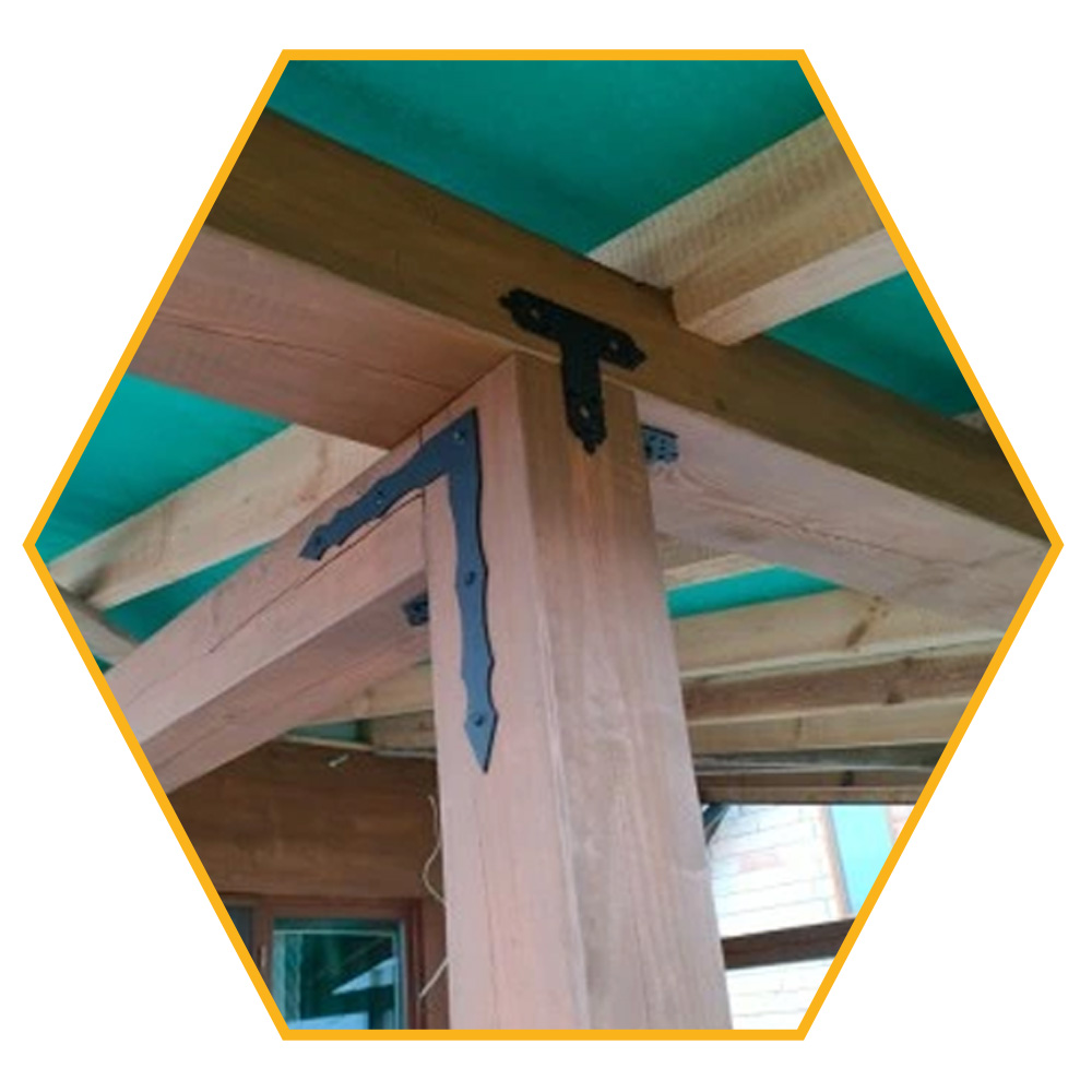 NAROŻNIK OZDOBNY PŁASKOWNIK DO OKIEN OŚCIEŻNIC DRZWI 150x150x25 DOMAX