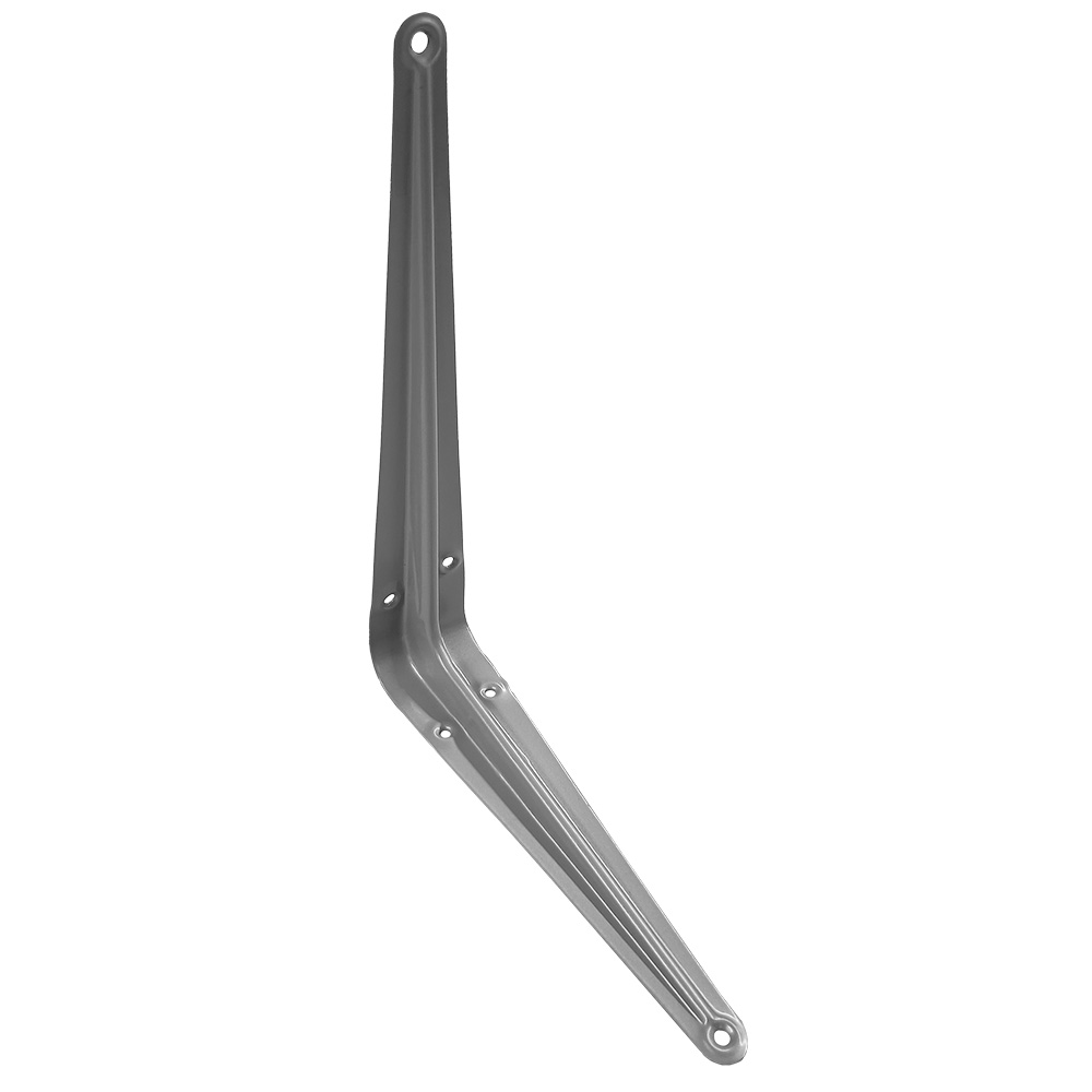 WSPORNIK PÓŁKI SZARY WZMOCNIONY 225x175 PODPORA STALOWY WS225/175 DOMAX