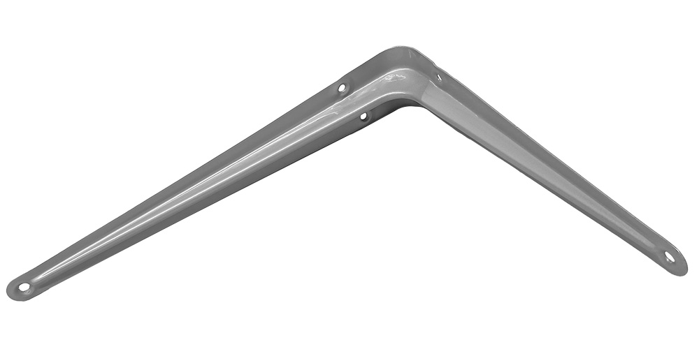 WSPORNIK PÓŁKI SZARY WZMOCNIONY 225x175 PODPORA STALOWY WS225/175 DOMAX