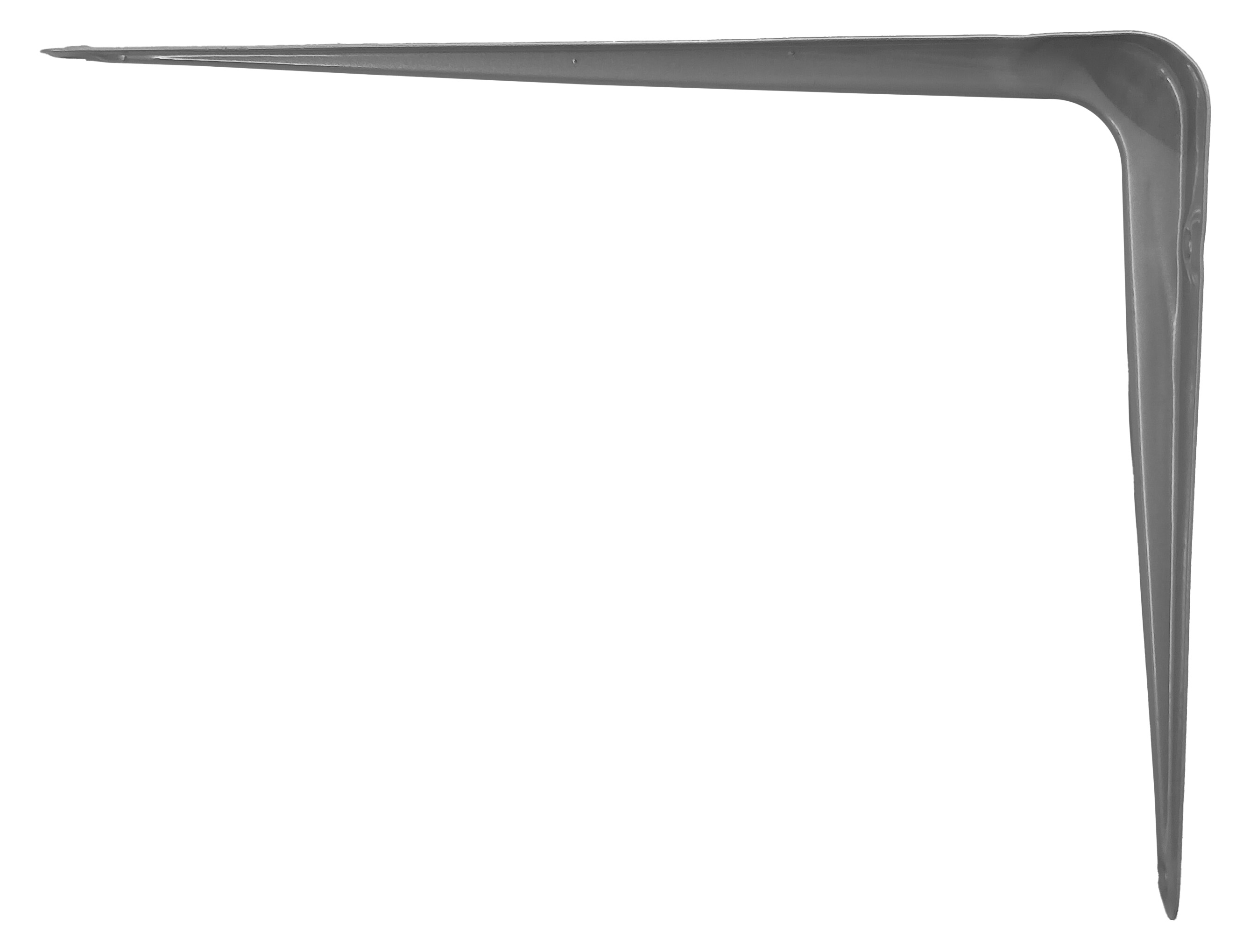 WSPORNIK PÓŁKI SZARY WZMOCNIONY 225x175 PODPORA STALOWY WS225/175 DOMAX
